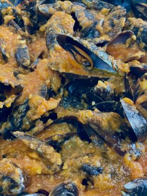 Musclos a la marinera amb un toc tradicional de sabor a mar